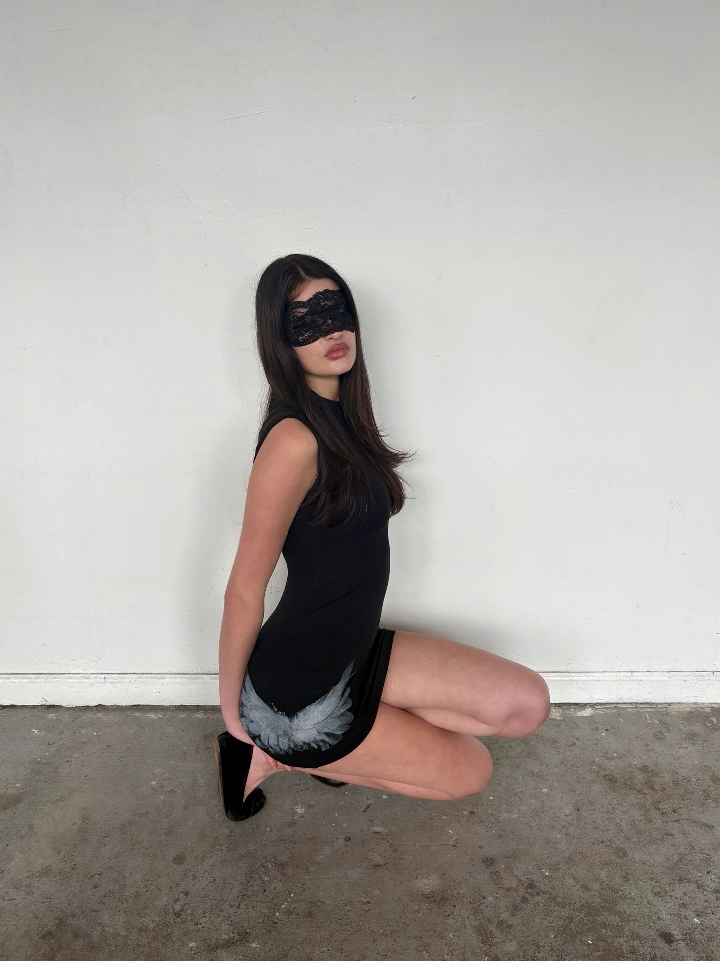 heaven sent mini dress